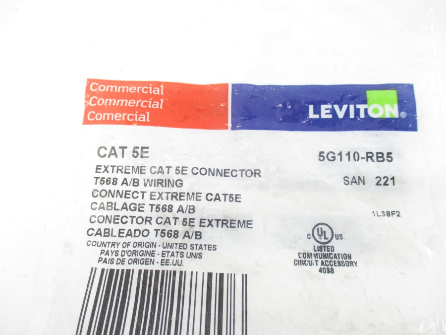 LEVITON 5G110-RB5 NSMP