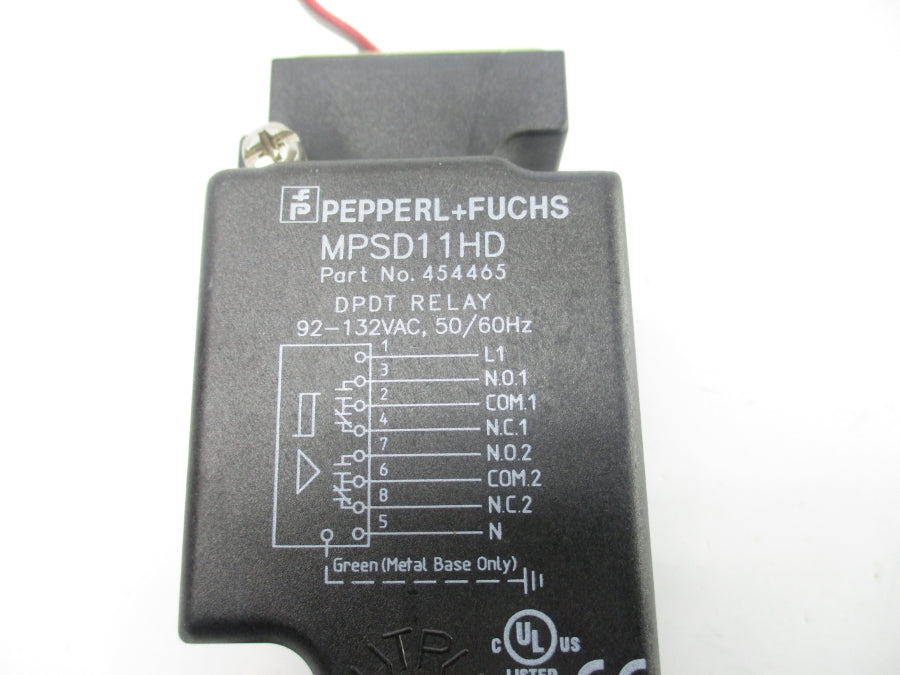 PEPPERL+FUCHS MPSD11HD 454465 92-132VAC UNMP