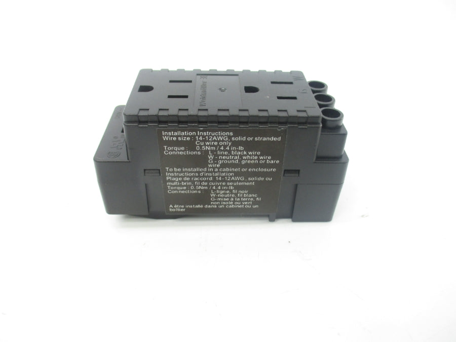 WEIDMULLER 6720005430 120V 15A NSNP