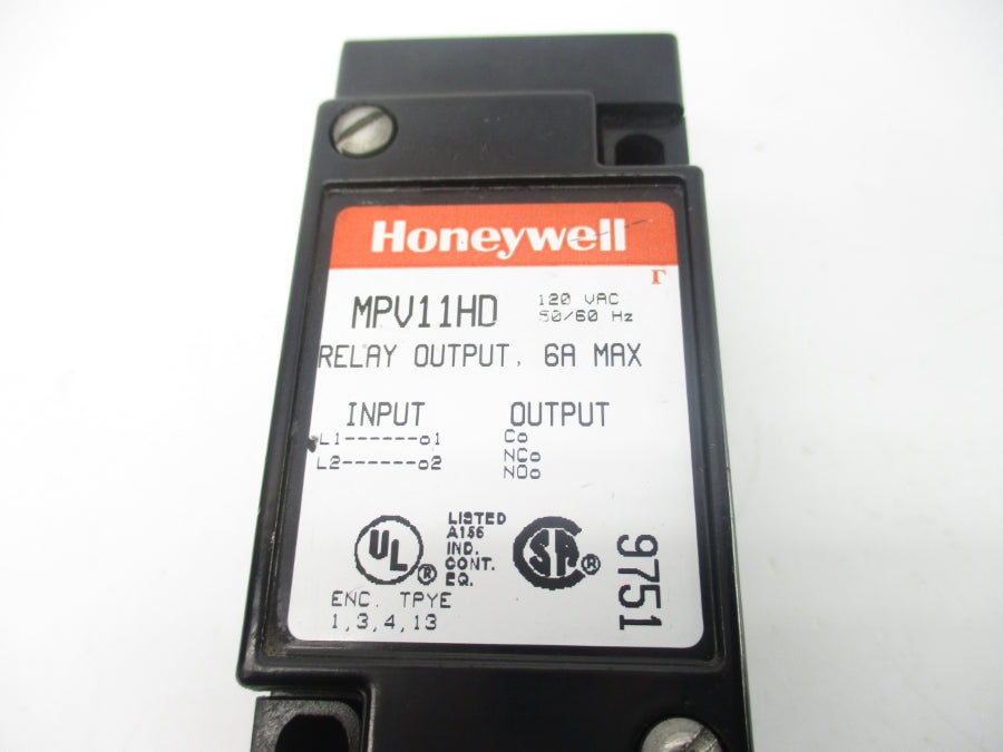 HONEYWELL MPV11HD 120VAC 6A UNMP