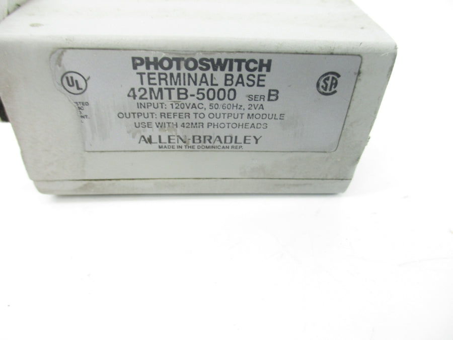 INDUSTRIAL SPARE PART 42MTB-5000 SER. B 120VAC (AS PICTURED1) UNMP