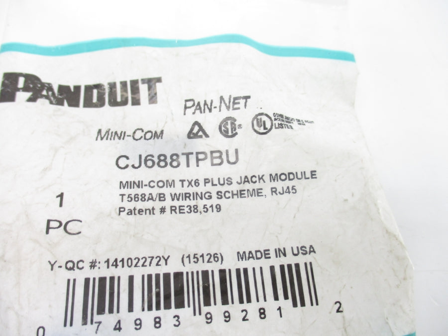 PANDUIT CJ688TPBU NSMP