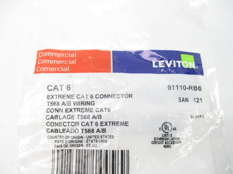 LEVITON 61110-RB6 NSMP