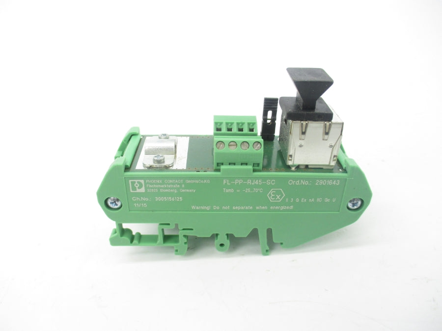 PHOENIX CONTACT FL-PP-RJ45-SC 2901643 NSMP