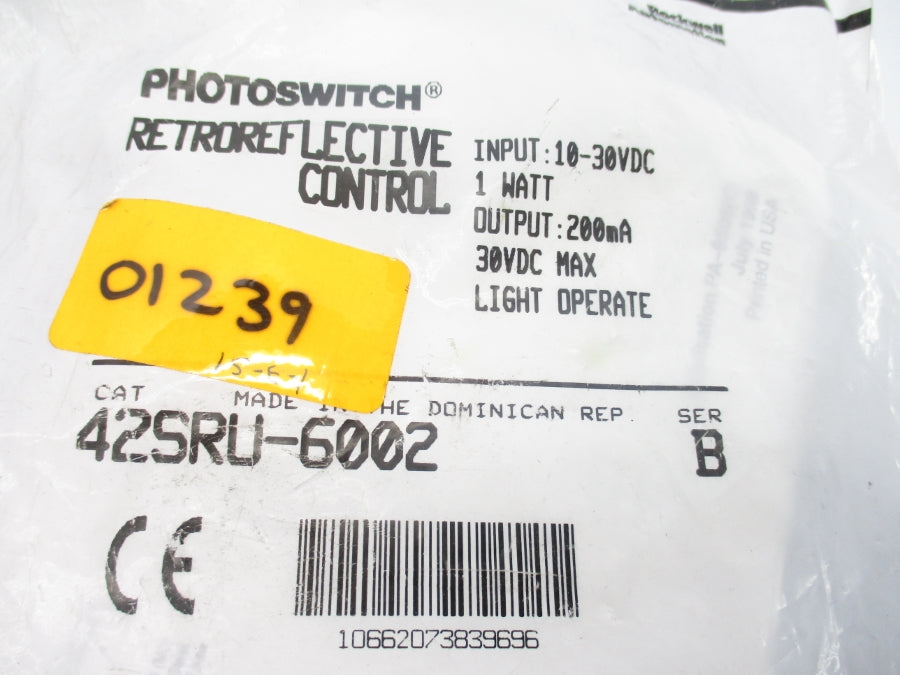 INDUSTRIAL SPARE PART 42SRU-6002 SER. B 10-30VDC NSMP