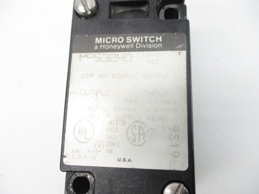 MICRO SWITCH MPS32HD 10-30VDC (AS PICTURED) UNMP