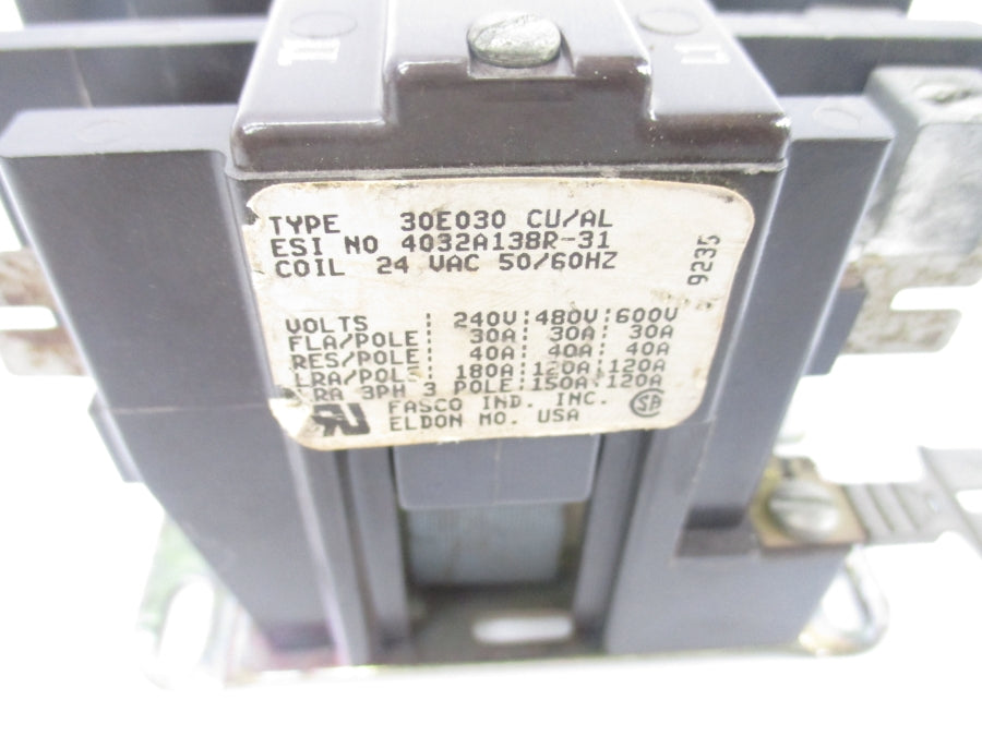 FASCO 30E030 4032A138R-31 24VAC UNMP
