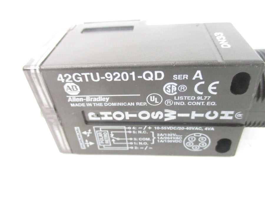 INDUSTRIAL SPARE PART 42GTU-9201-QD SER. A 264VAC 1A NSNP