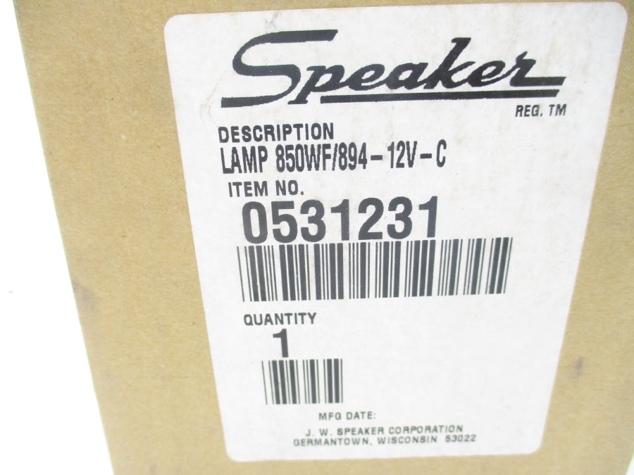 SPEAKER 850WF/894-12V-C 0531231 NSMP