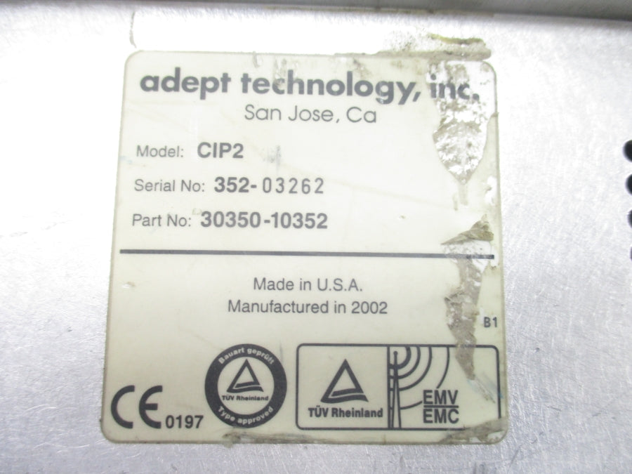 ADEPT TECHNOLOGY 30350-10352 CIP2 UNMP
