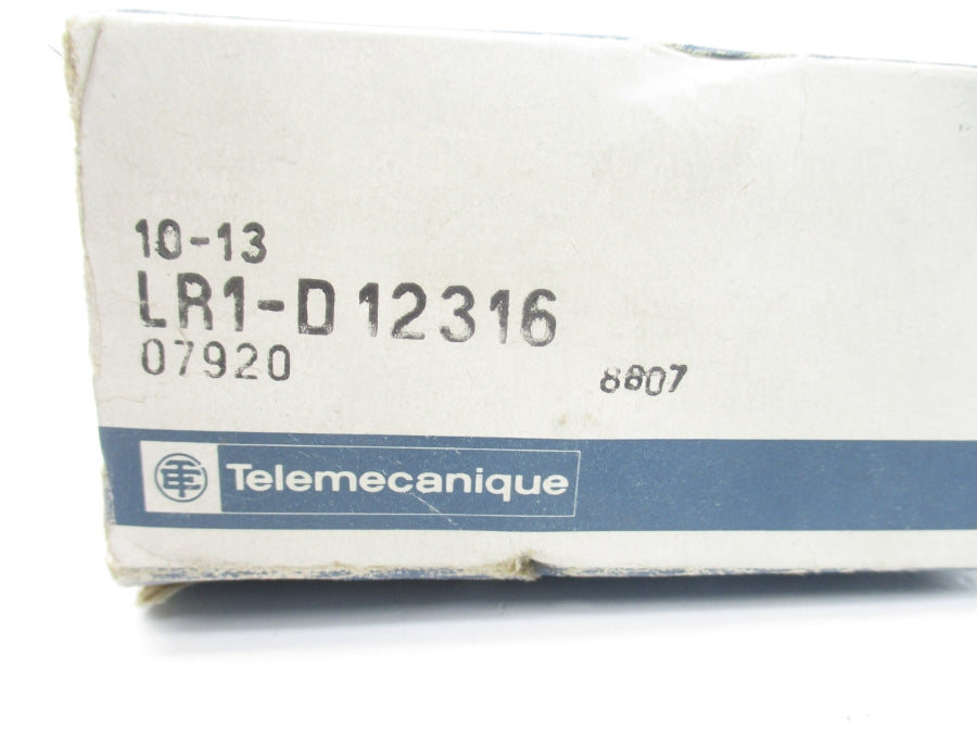 TELEMECANIQUE LR1-D12316 600VAC 10A NSMP