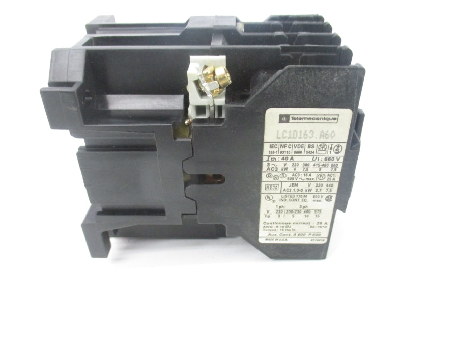 TELEMECANIQUE LC1D163FA60 110-120V 16A NSMP