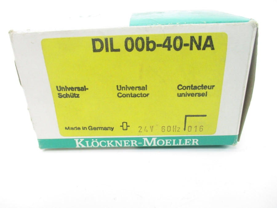 KLOCKNER MOELLER DIL00B-40-NA 24V 20A NSMP