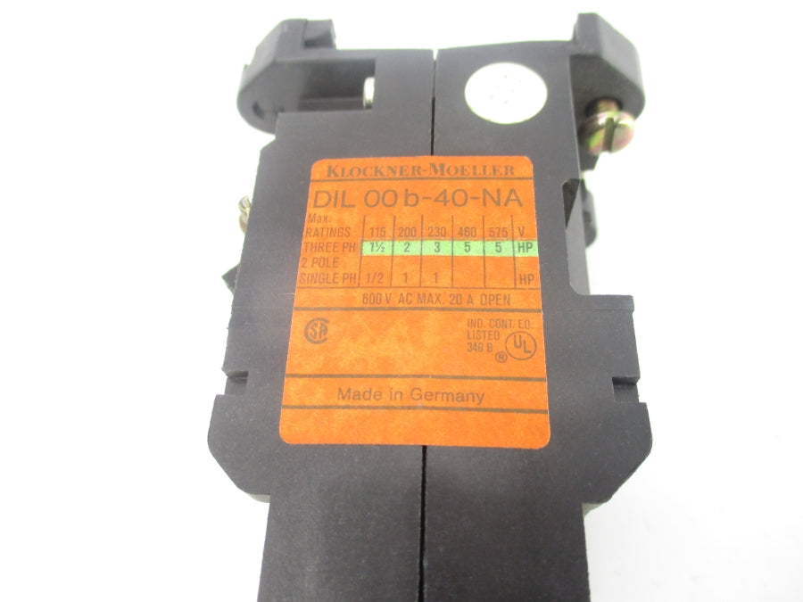 KLOCKNER MOELLER DIL00B-40-NA 24V NSNP