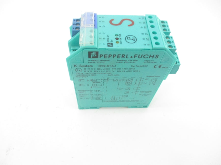 PEPPERL+FUCHS KFD2-SH-EX1 46903 20-35VDC NSNP