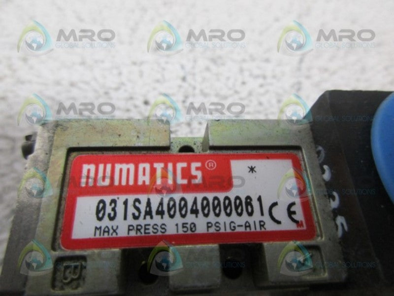 NUMATICS 031SA4004000061 SOLENOID VALVE  NSNP