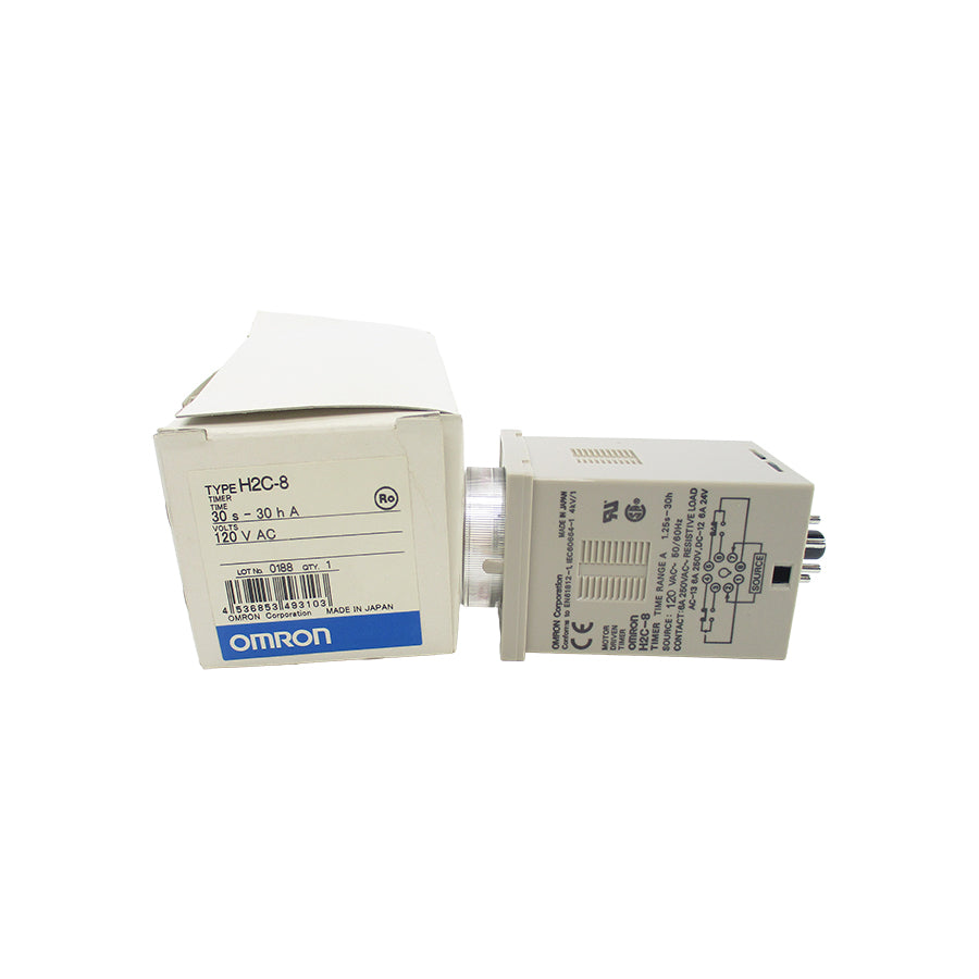 OMRON H2C-8A 120VAC 30S-30H NSMP