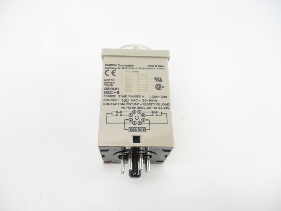 OMRON H2C-8A 120VAC 30S-30H NSMP