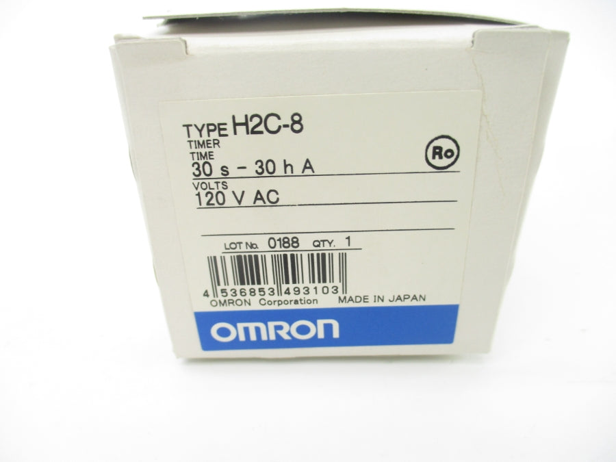 OMRON H2C-8A 120VAC 30S-30H NSMP