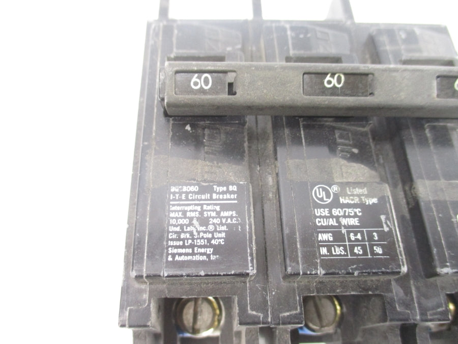 ITE BQ3B060 240VAC 60A UNMP