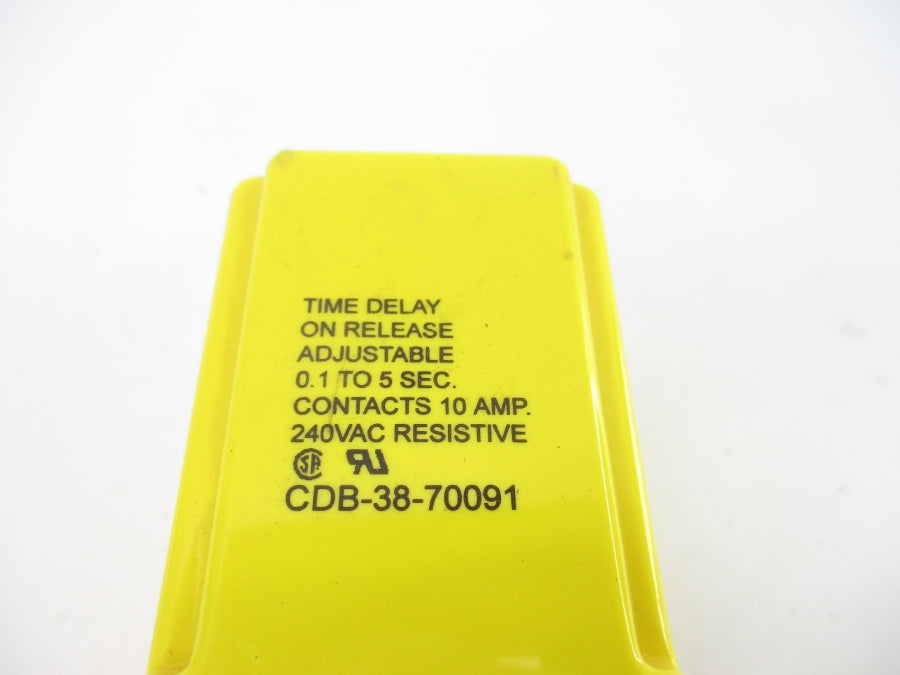 TYCO ELECTRONICS CDB-38-70091 120VAC 10A 0.1-5S NSNP