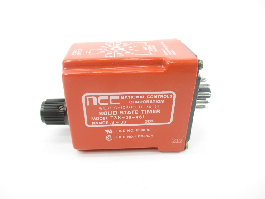 NCC T3K-00030-461 120VAC 10A .3-30S NSMP