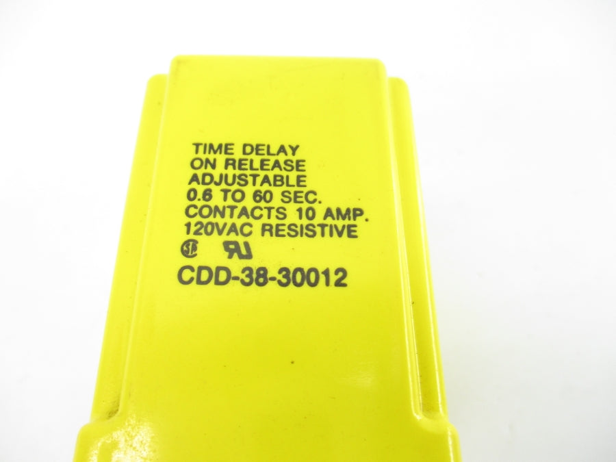 POTTER & BRUMFIELD CDD-38-30012 24VDC 10A 0.6-60S UNMP