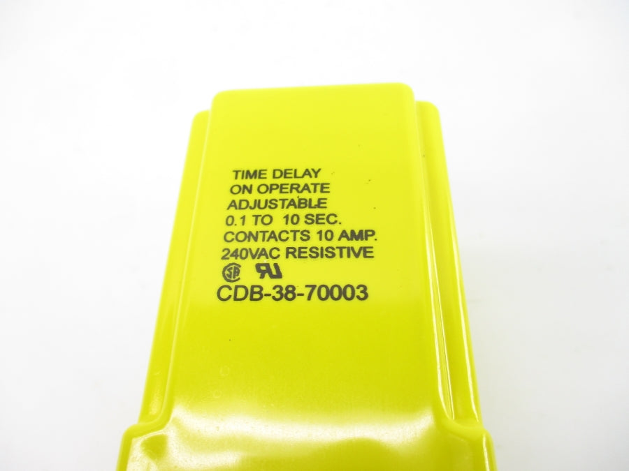 POTTER & BRUMFIELD CDB-38-70003 120VAC 10A 0.1-10S NSNP