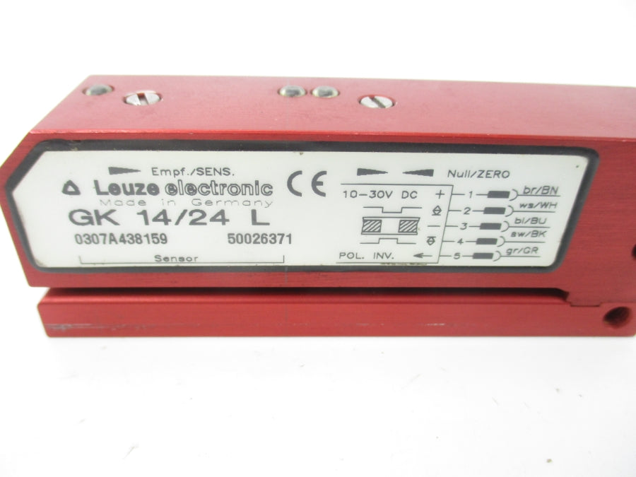 LEUZE ELECTRONIC GK14/24L 50026371 10-30VDC NSNP