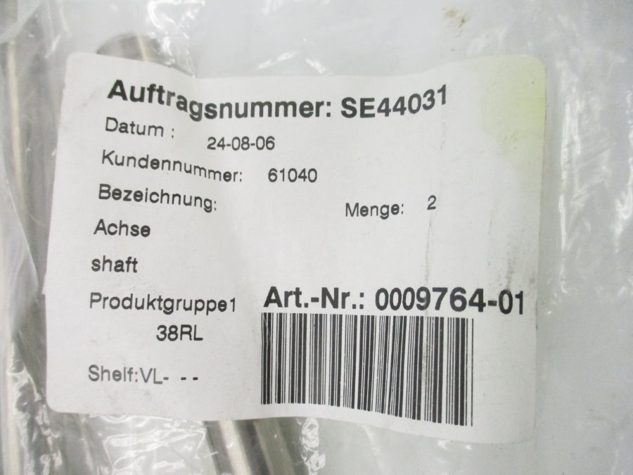 INDUSTRIAL SPARE PART 0009764-01 SE44031 (PKG OF 2) NSMP