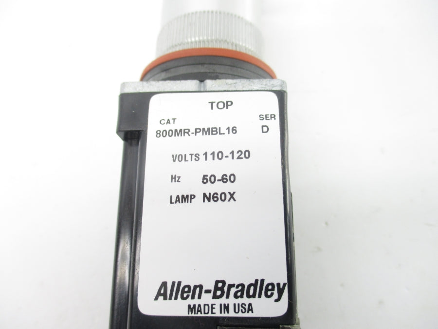 INDUSTRIAL SPARE PART 800MR-PMBL16 SER. D 110-120V NSNP