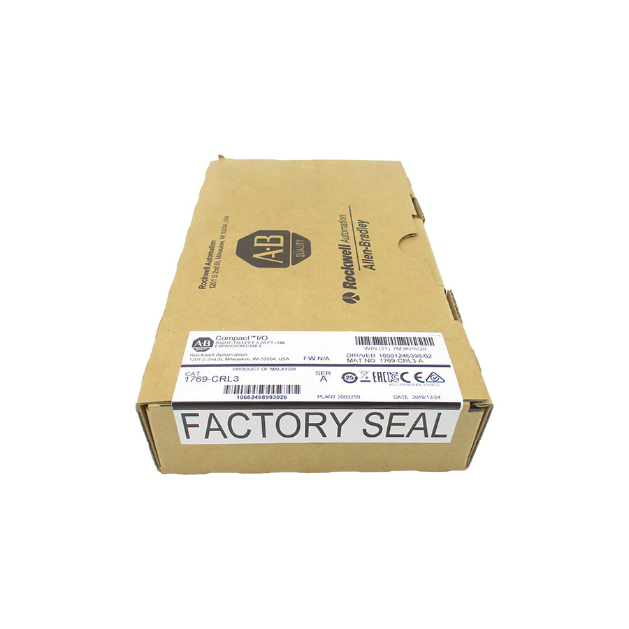 INDUSTRIAL SPARE PART 1769-CRL3 SER. A DATE: 2019 NSFS