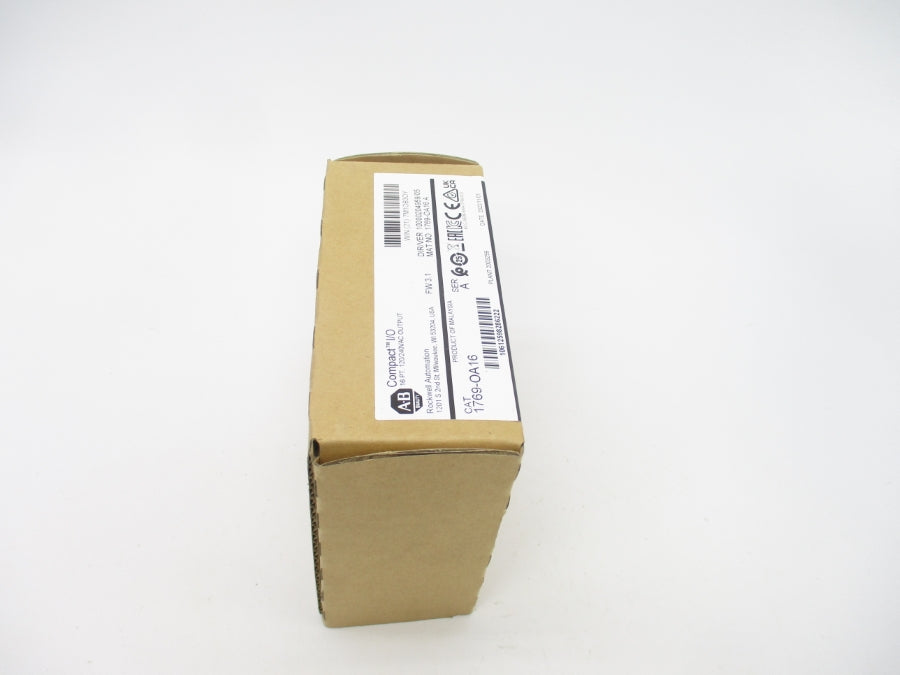 INDUSTRIAL SPARE PART 1769-OA16 SER. A F/W 3.1 120/240VAC DATE: 2022 NSFS