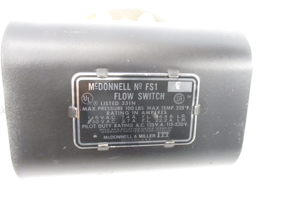 MCDONNELL & MILLER FS1 115/230VAC 3.7/7.4A NSNP