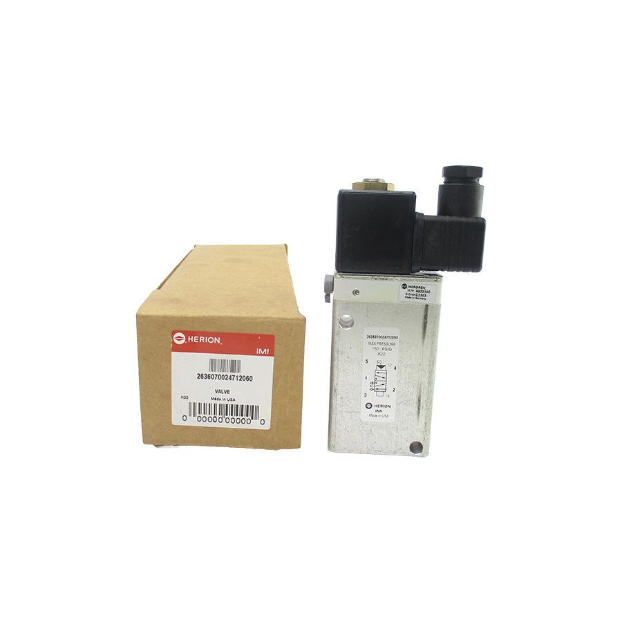 HERION 2636070024712060 120V 150PSI NSMP