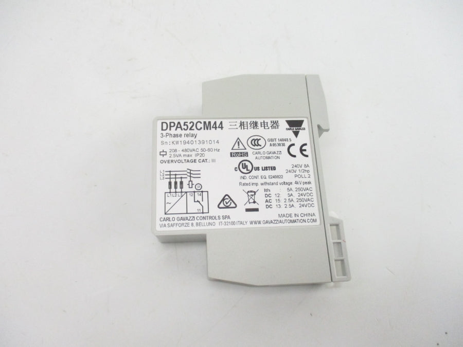 CARLO GAVAZZI DPA52CM44 208-480VAC NSMP