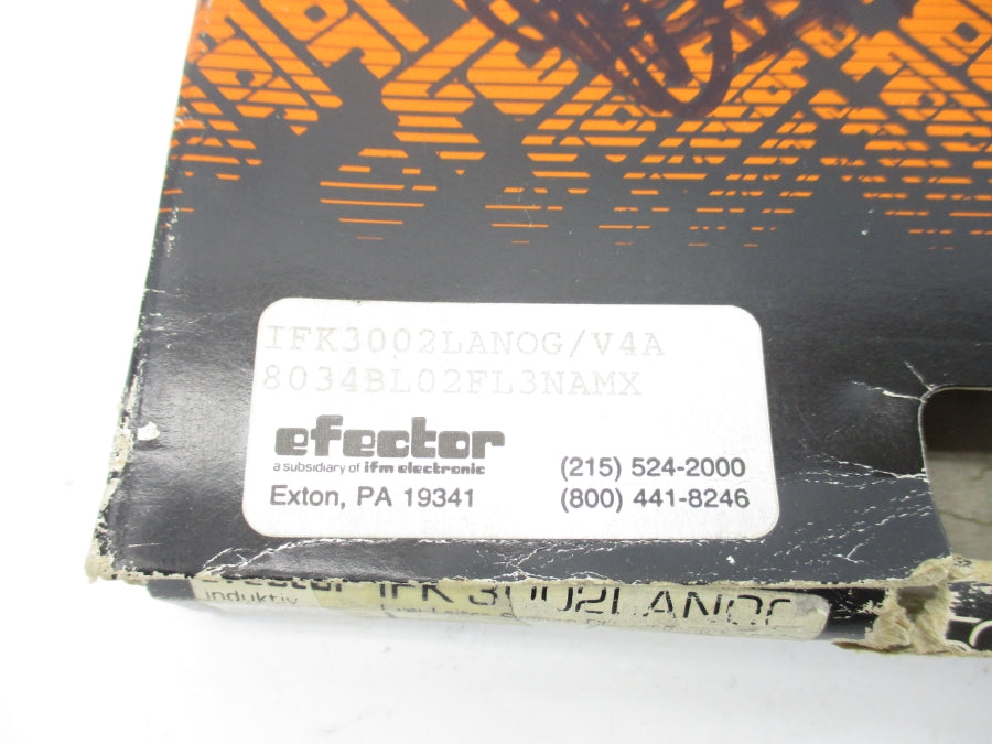 IFM EFECTOR IFK3002LANOG/V4A 10-30VDC NSMP