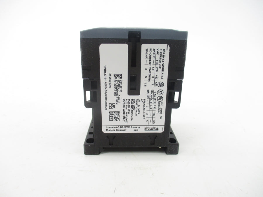 SIEMENS 3RT2015-1AB02 24V NSNP