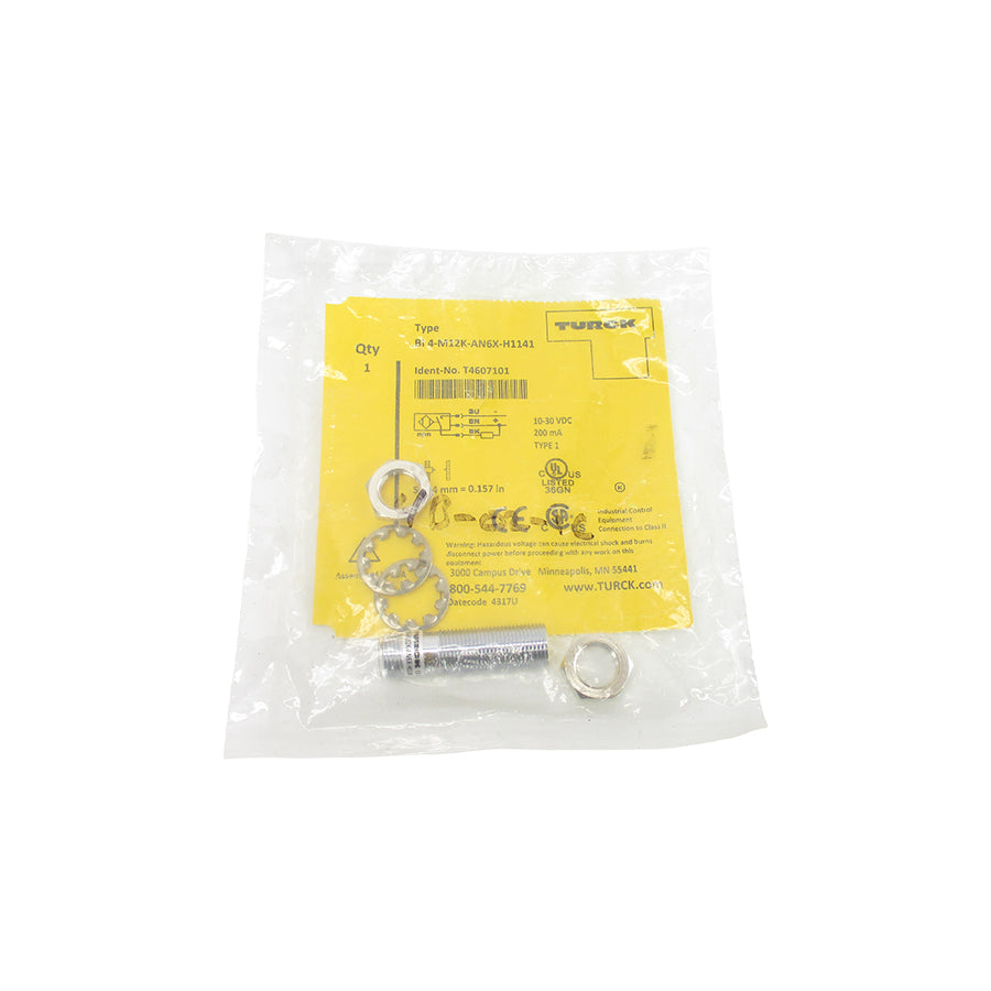TURCK BI4-M12K-AN6X-H1141 T4607101 10-30VDC NSMP