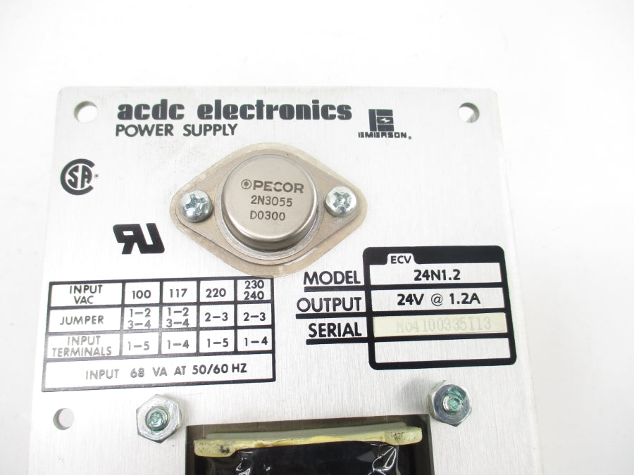 ACDC ELECTROINCS 24N1.2 230/240VAC UNMP