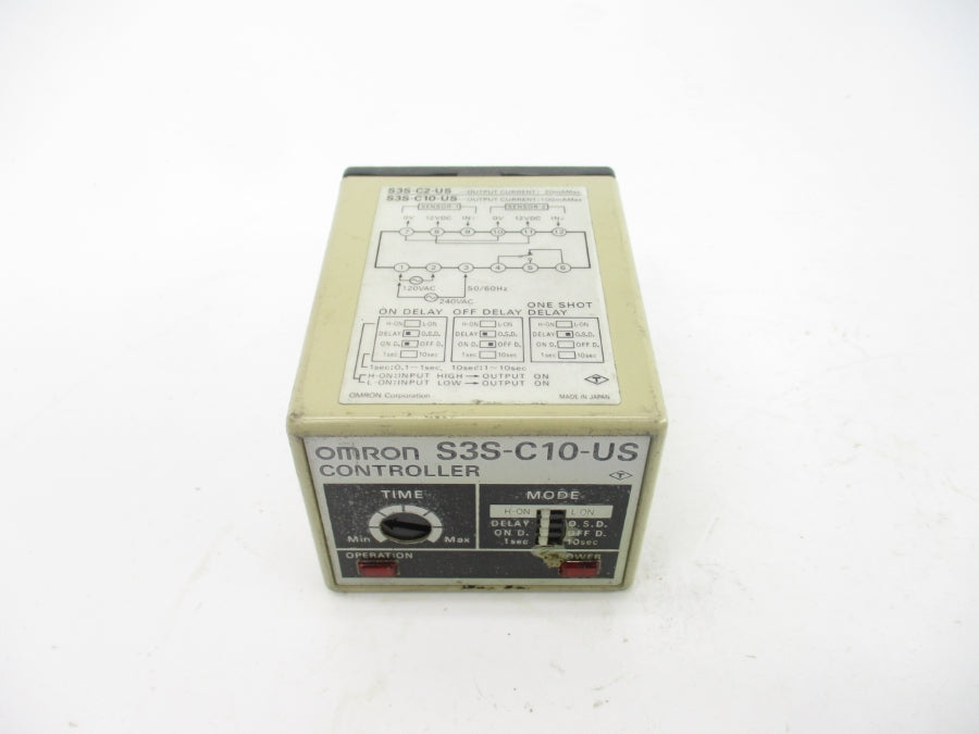 OMRON S3S-C10-US 120/240VAC 5A UNMP