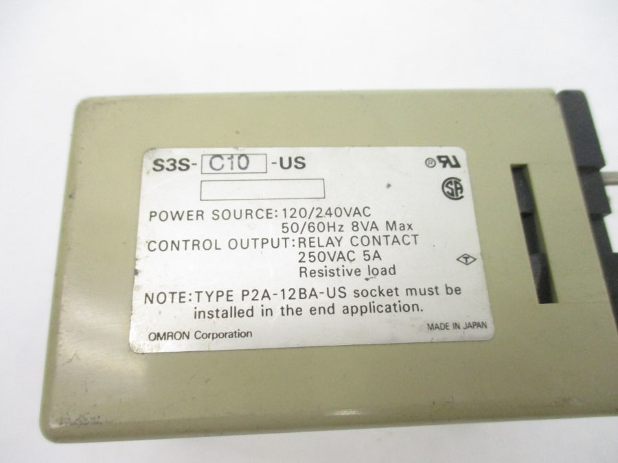 OMRON S3S-C10-US 120/240VAC 5A UNMP