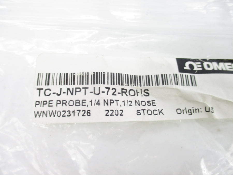 OMEGA TC-J-NPT-U-72-ROHS NSMP
