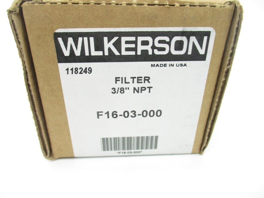 WILKERSON F16-03-000 3/8" NSFS