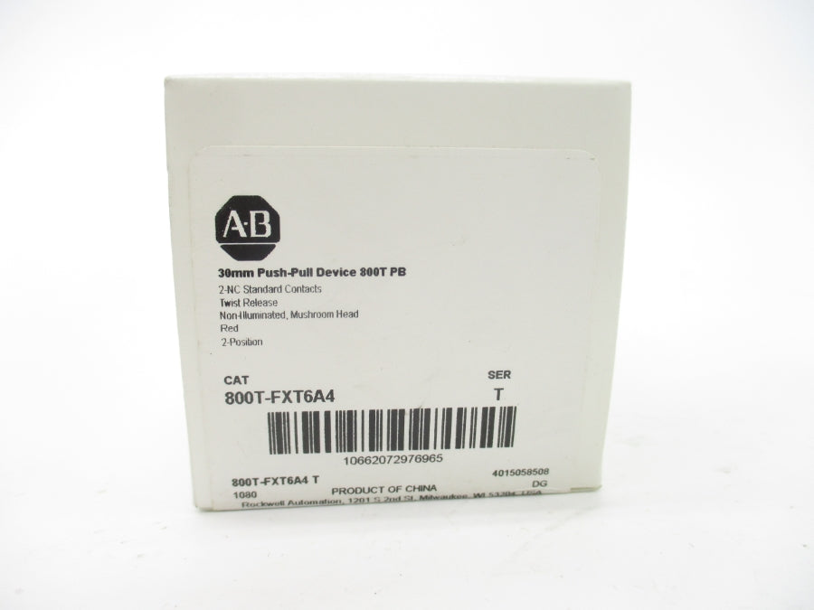 INDUSTRIAL SPARE PART 800T-FXT6A4 SER. T (WH) NSMP