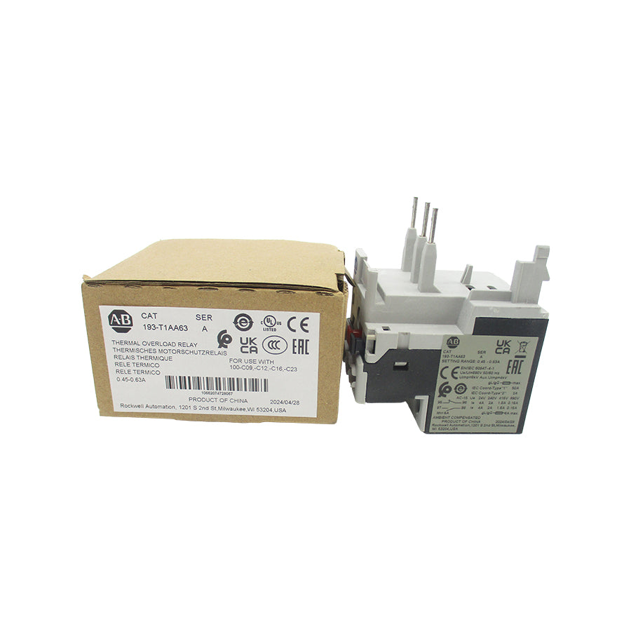 INDUSTRIAL SPARE PART 193-T1AA63 SER. A 690V 0.45-0.63A (BR/WH) NSMP