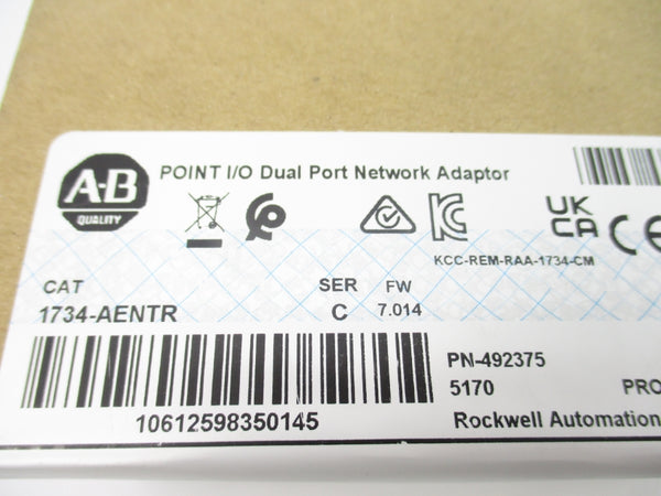 INDUSTRIAL SPARE PART 1734-AENTR SER. C F/W 7.014 DATE: 2024 NSFS