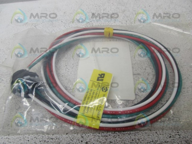 TPC WIRE & CABLE 84700 4POLE FEMALE MINI RECEPTACLE  NSMP