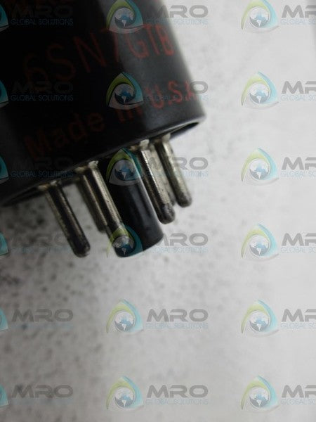 NATIONAL ELECTRONICS 6SN7GTB TUBE UNMP