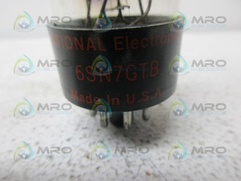 NATIONAL ELECTRONICS 6SN7GTB TUBE UNMP